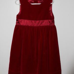 Red Velvet Toddlers Dress